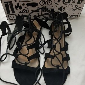 Strappy gladiator sandals